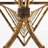 Regency bamboo coffee table