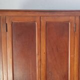 Vintage beech wardrobe