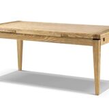 Solid ash table