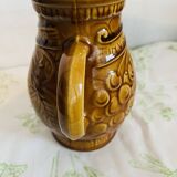 pitcher from the Sarreguemines earthenware factory