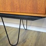 Scandinavian sideboard Fristho teak and metal