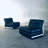 Mid-Century Modern Amanta Modular Sofa by Mario Bellini for B&B Italia, 1970s, Set of 4