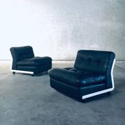 Mid-Century Modern Amanta Modular Sofa by Mario Bellini for B&B Italia, 1970s, Set of 4