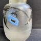 Vase F. T. Legras émaillé et peint signé