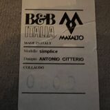 Maxalto sofa BetB Italia 3 large seats design Antonio Citterio