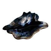 Cendrier coquillage en grès flammé style Vallauris