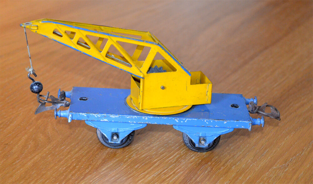 Wagon crane meccano "series hornby"