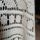 Antique handmade crochet bedspread