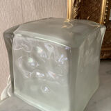 Iviken Ikea glass ice cube lamp 1990