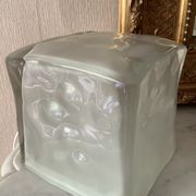 Lampe glaçon en verre Iviken Ikea 1990