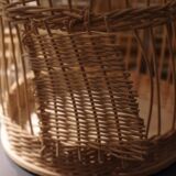 Cage rattan and wicker birds