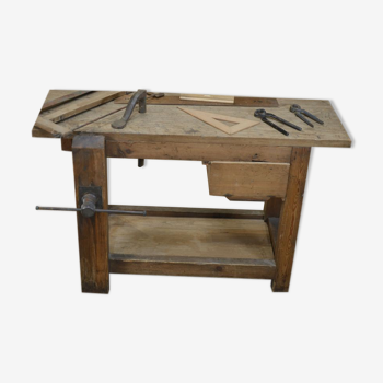 Child's workbench with tool vice 1930