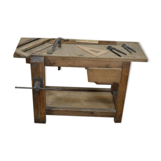 Child's workbench with tool vice 1930