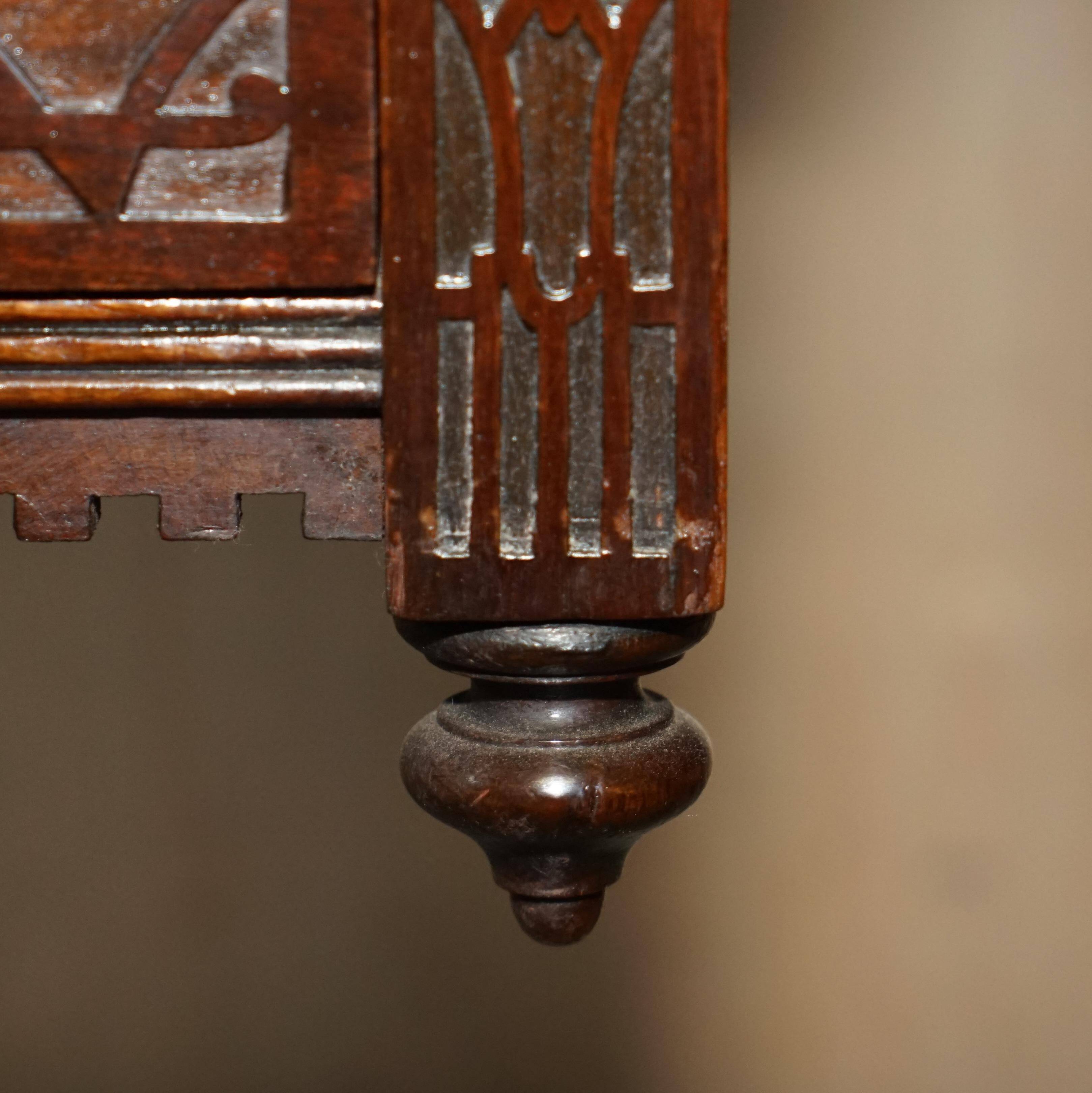 Chinese Chippendale bureau restored by Edward & Roberts