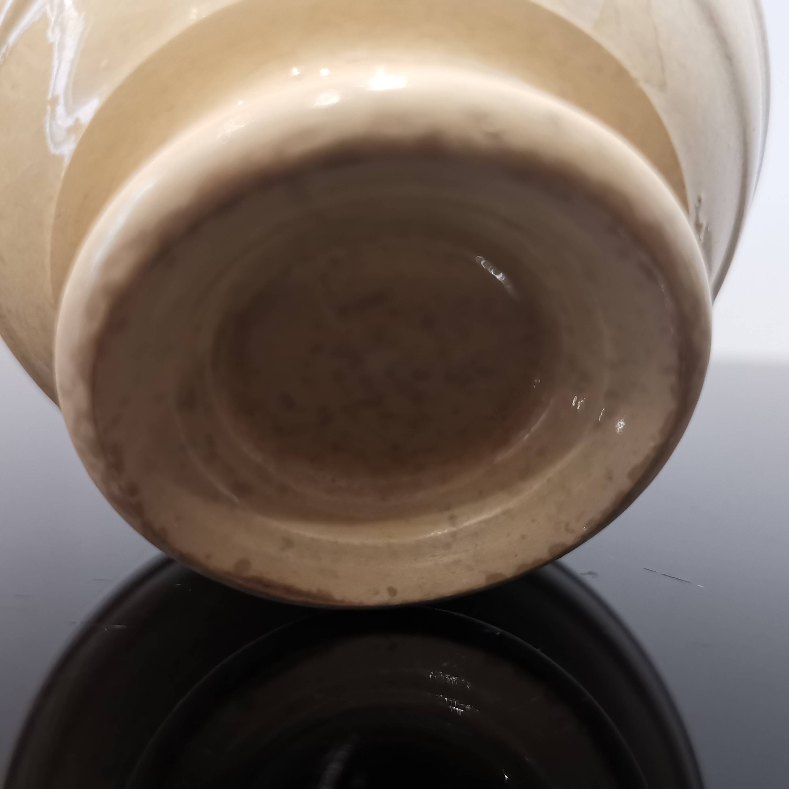 Old small vintage ceramic bowl 50'S