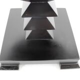 1980s Cubistic Shaped Round Coffee Table, 10 items available