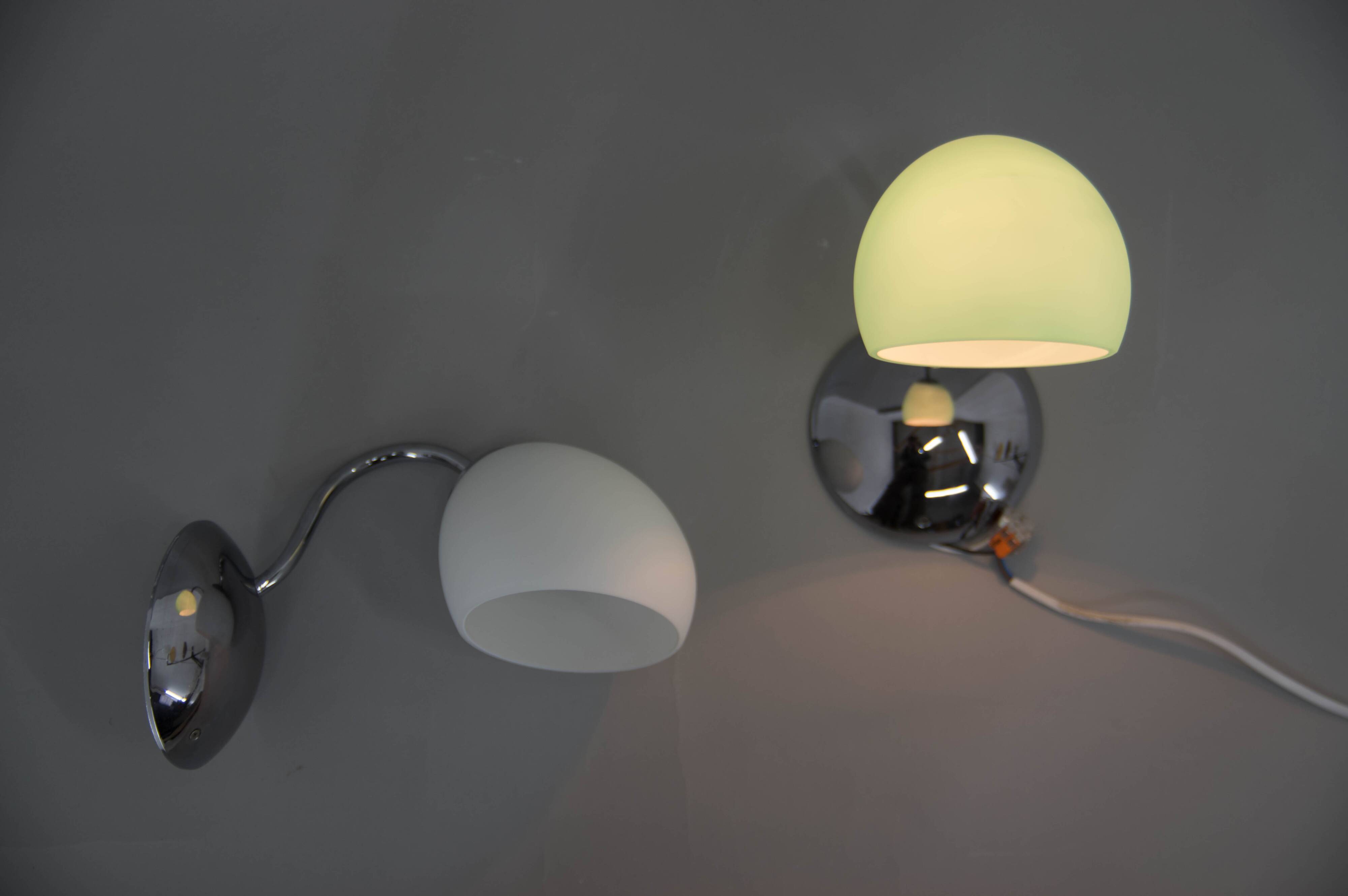 Set of Two Leucos P3 Wall Lights designed by Toso & Massari, Italy, 2010