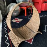 Wicker log holder