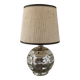 Vintage eglomised glass lamp from the 50s-60s