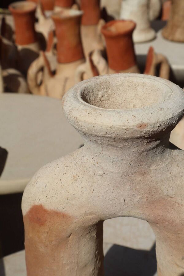 Vase sculpture tamegroute brute wabi-sabi