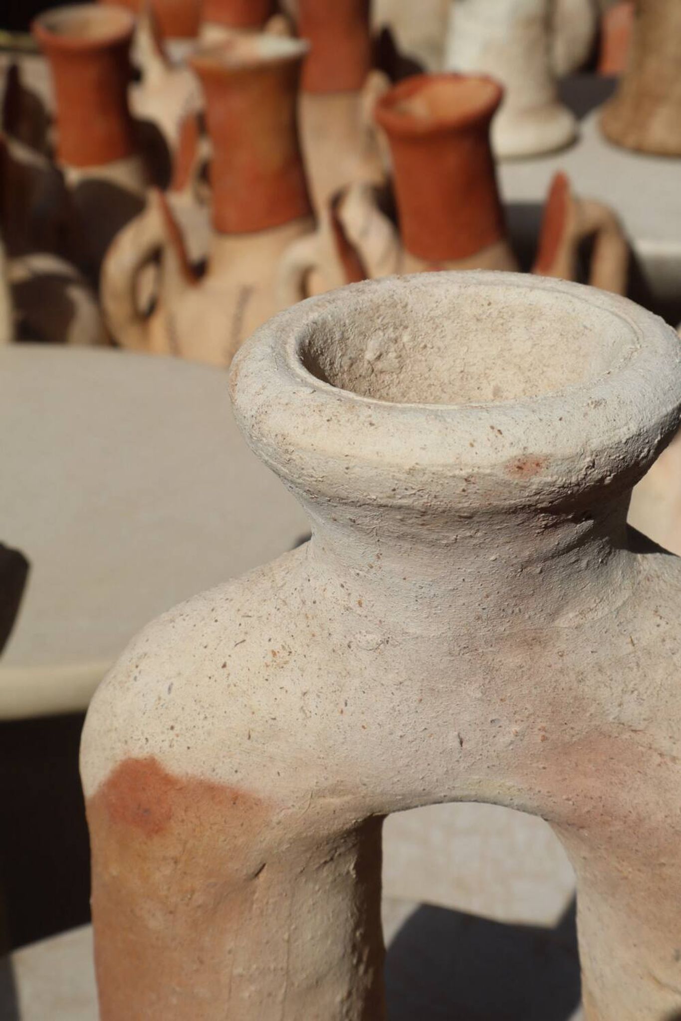 Vase sculpture tamegroute brute wabi-sabi