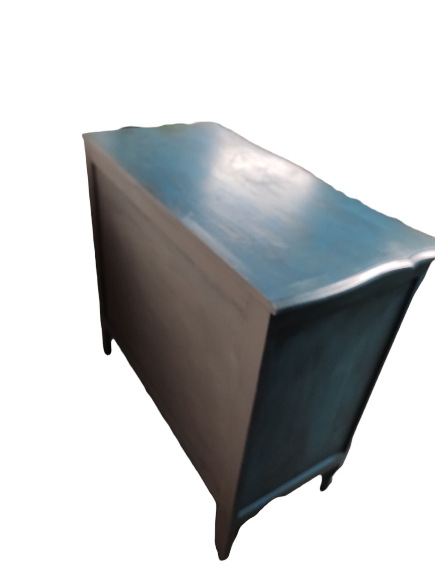 Commode cérusé bleu