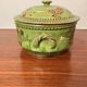 Vintage soup tureen in pottery by J.C. Hermann from Évires – bird decoration