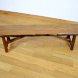 Elm Bench Finnish Design by Olavi Hanninen