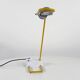 Lampe de bureau jaune de Candle, 1980