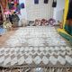 Berber rug with natural geometric patterns 3*2m