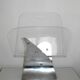 70s review holder in aluminum and plexiglas