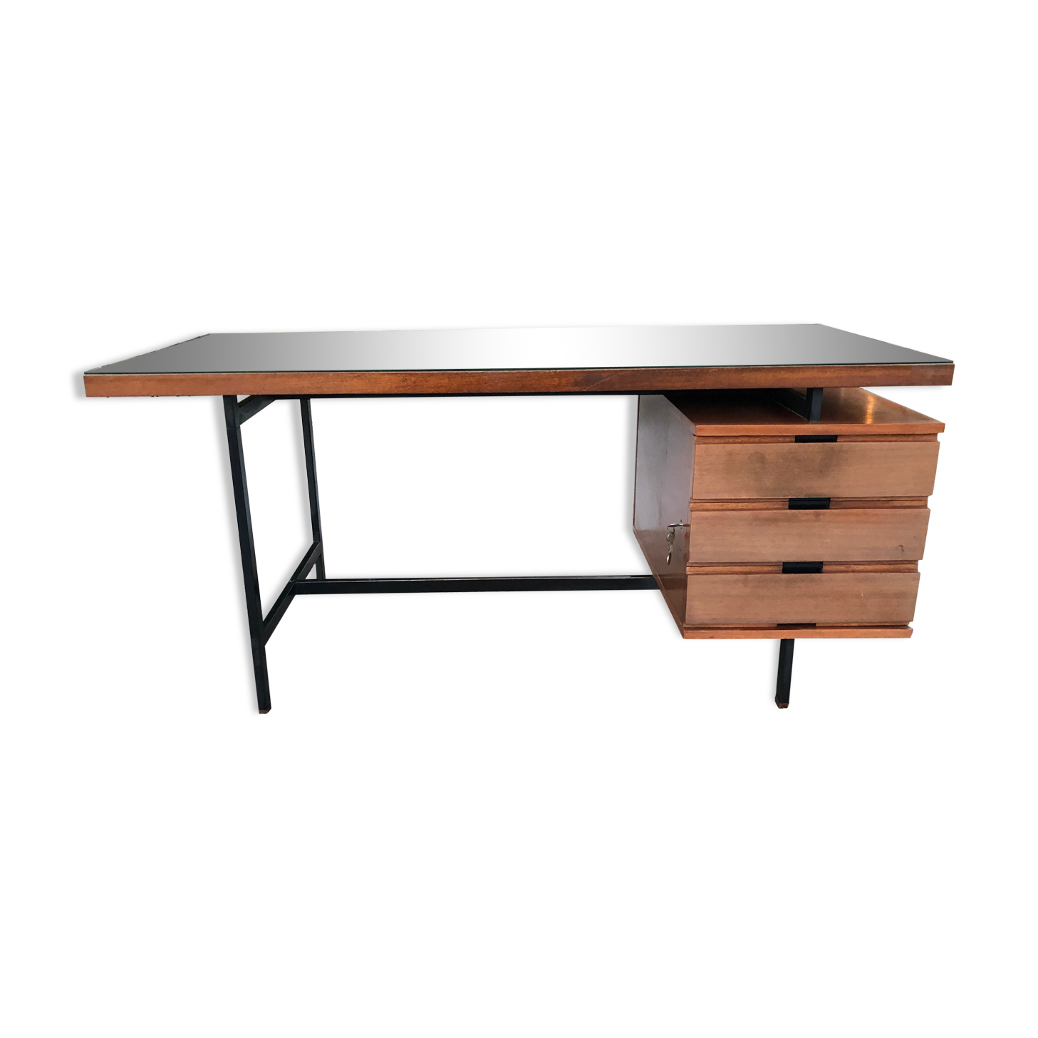 Minister's desk by Pierre Guariche for Hucher Minvielle 1960