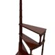 Arthur Brett and Sons Mahogany Library Steps England 1930s