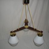 Scandinavian style pendant light from the 60s