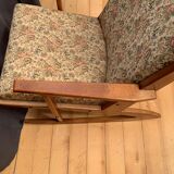 Model 97 rocking chair by Holger Georg Jensen, Tønder Møbelværk, Denmark, 1950s