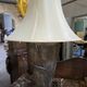 Trés grande lampe aux libellules style art Nouveau