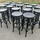Lot de 18 tabourets de bar