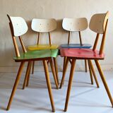 Bistro chairs from Ton, 1970