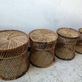 Vintage wicker basket
