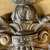 Pair of LXV style gilt bronze wall lights