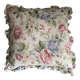 English style floral ruffled cushions