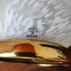Lampe champignon vintage en verre de Murano