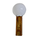 Lampe ambre et opaline