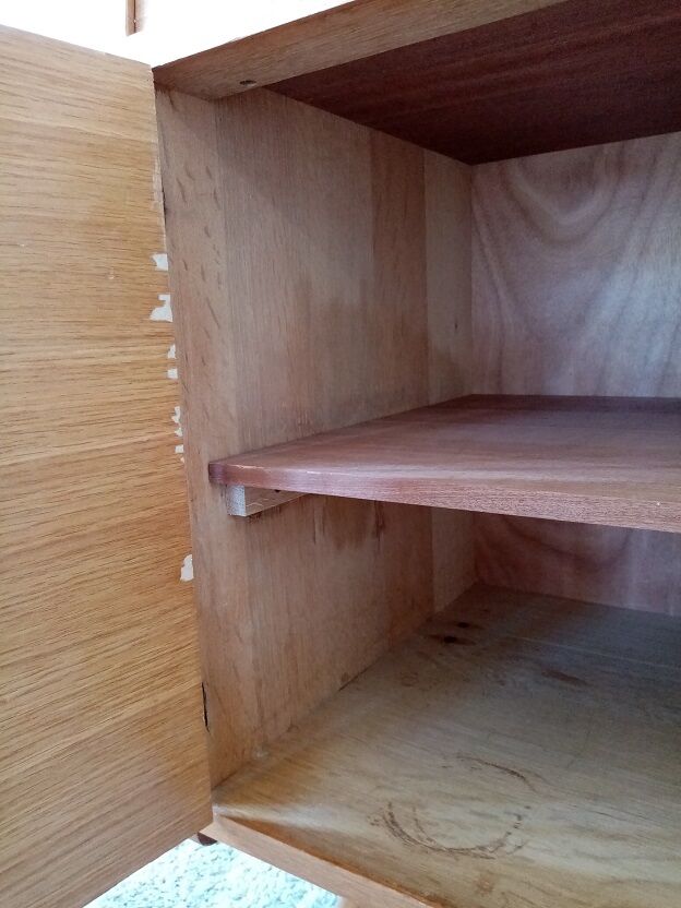 Secretary compass in oak 50s