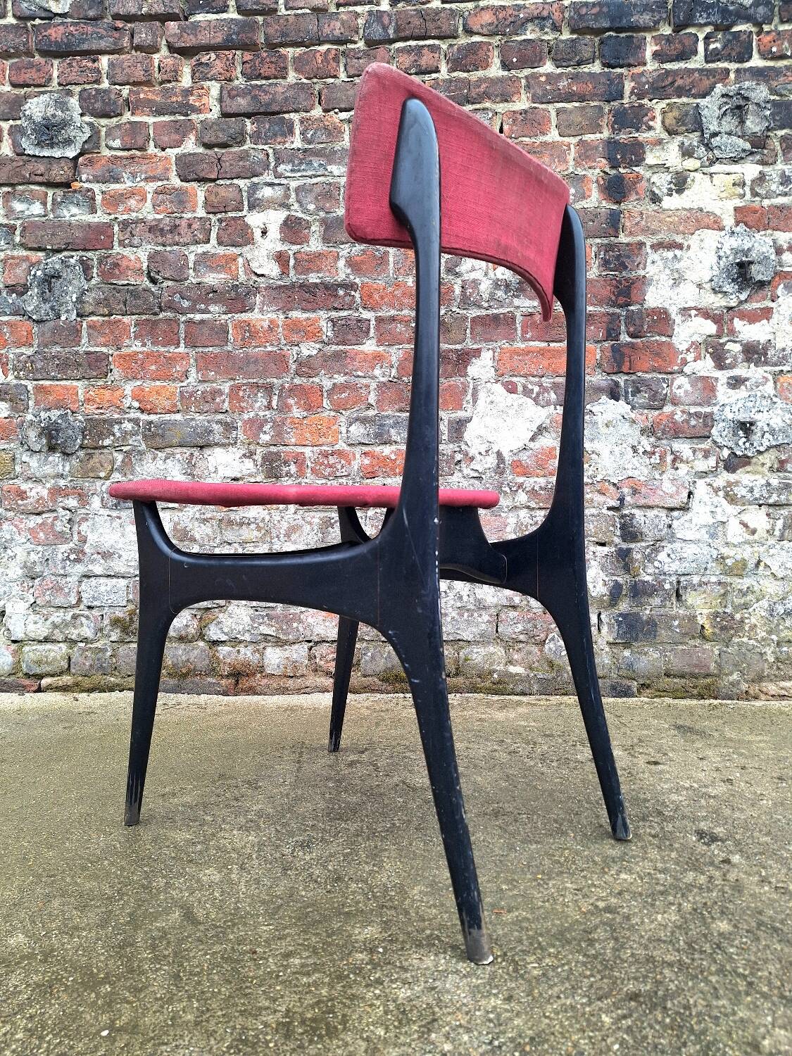 Set of 6 vintage Alfred Hendrickx chairs for Belform model S3