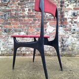 Set of 6 vintage Alfred Hendrickx chairs for Belform model S3