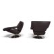 De Sede DS-255 Avantgarde Lounge Chair in Dark Brown Leather, 2000