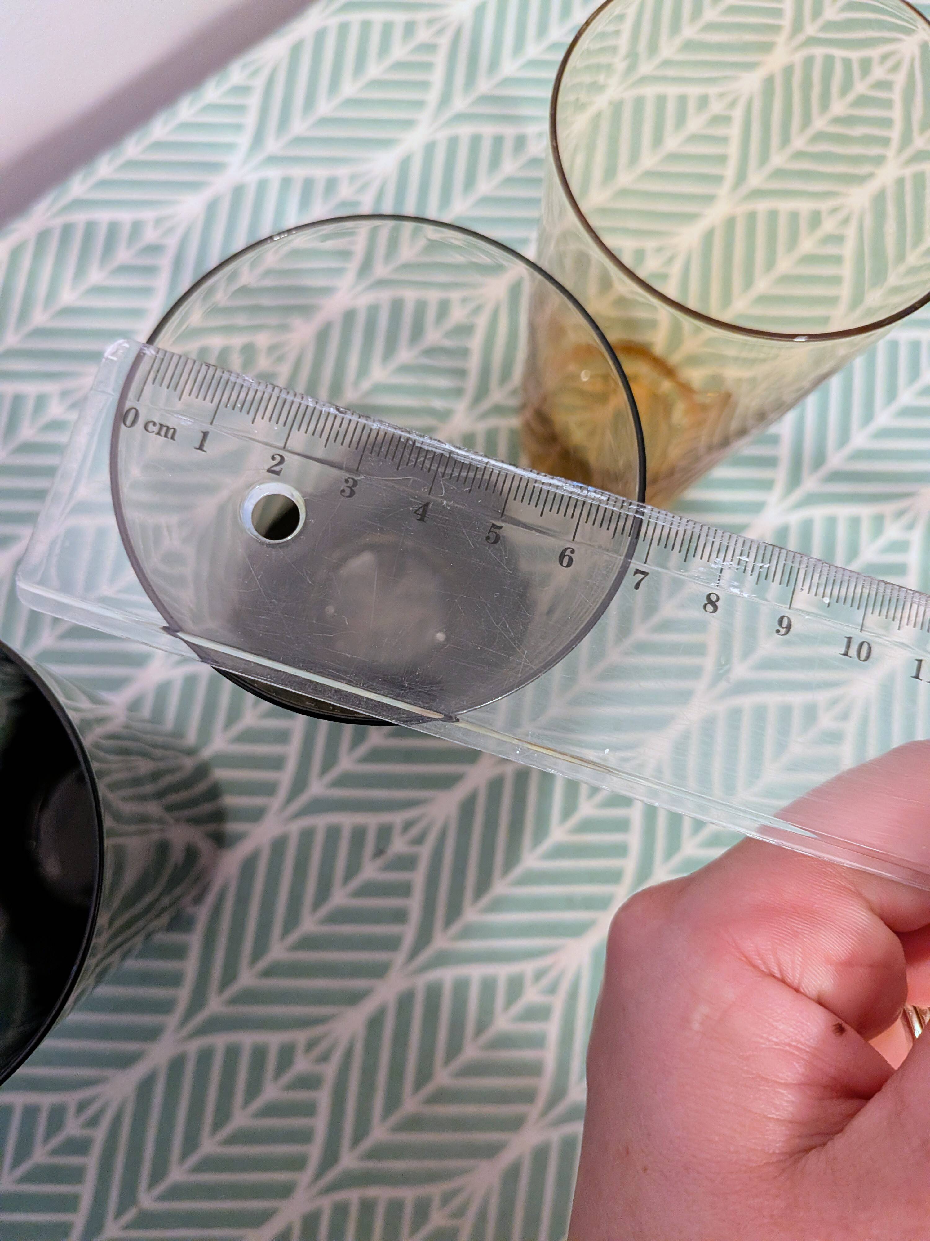 Glasses in smoked glass