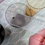 Glasses in smoked glass