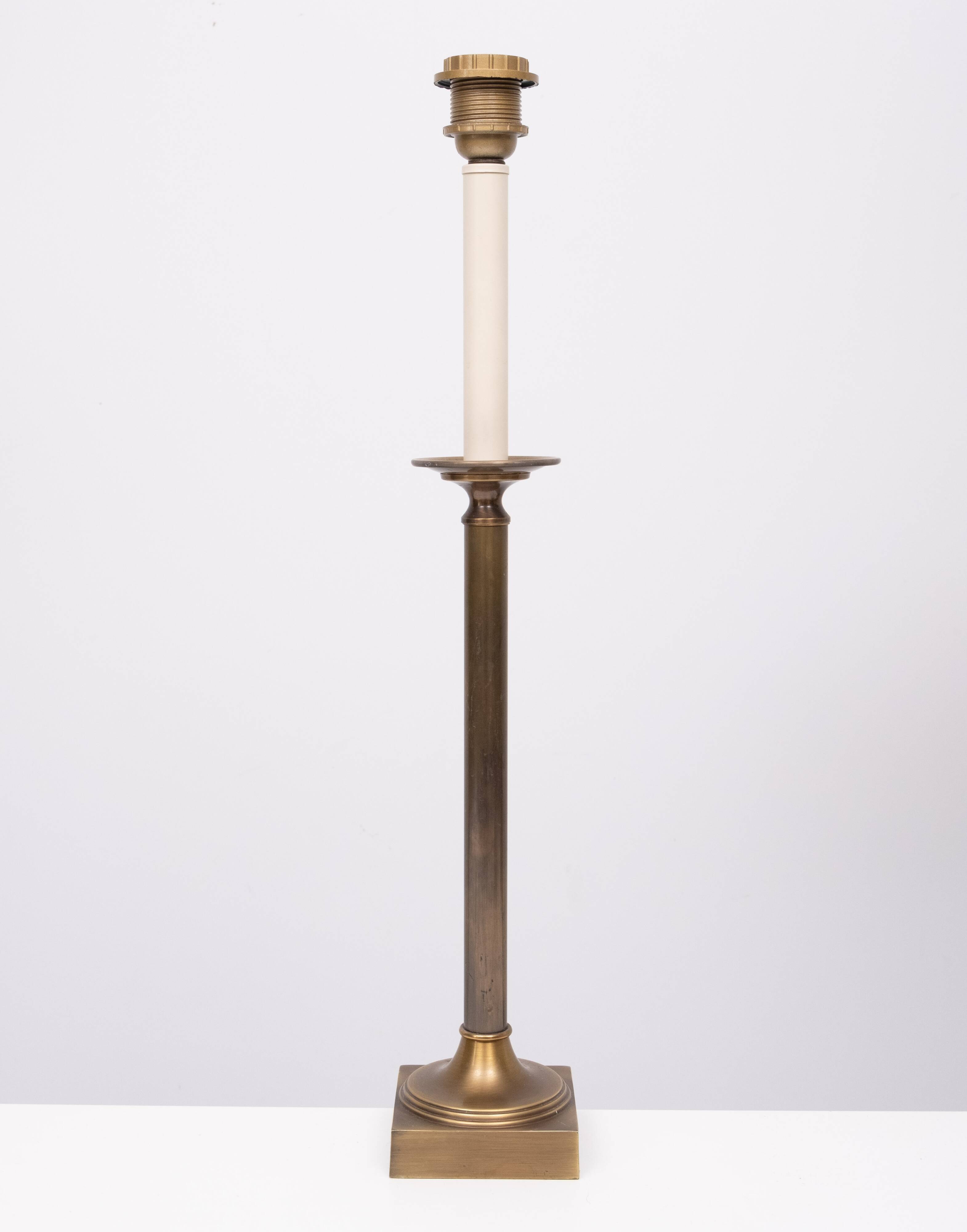 Kullmann lampen set Table lamps Bronze color 1970s Germany